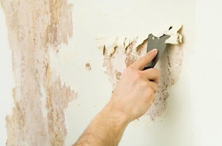 Cách xử lý tường nhà bị bong tróc màng sơn ít tốn kém nhất