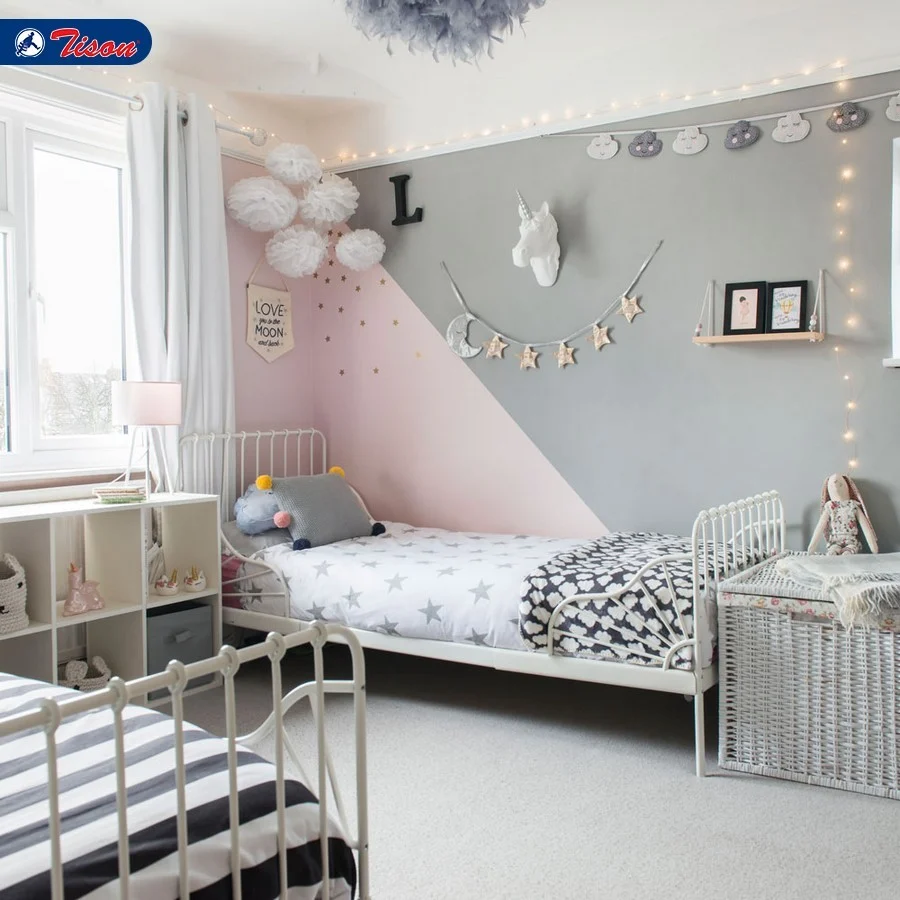 Phòng ngủ nên sử dụng sơn bóng mờ để tránh tình trạng bị chói mắt